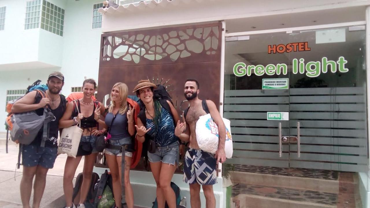 Hostel Green Light Taganga Exterior foto
