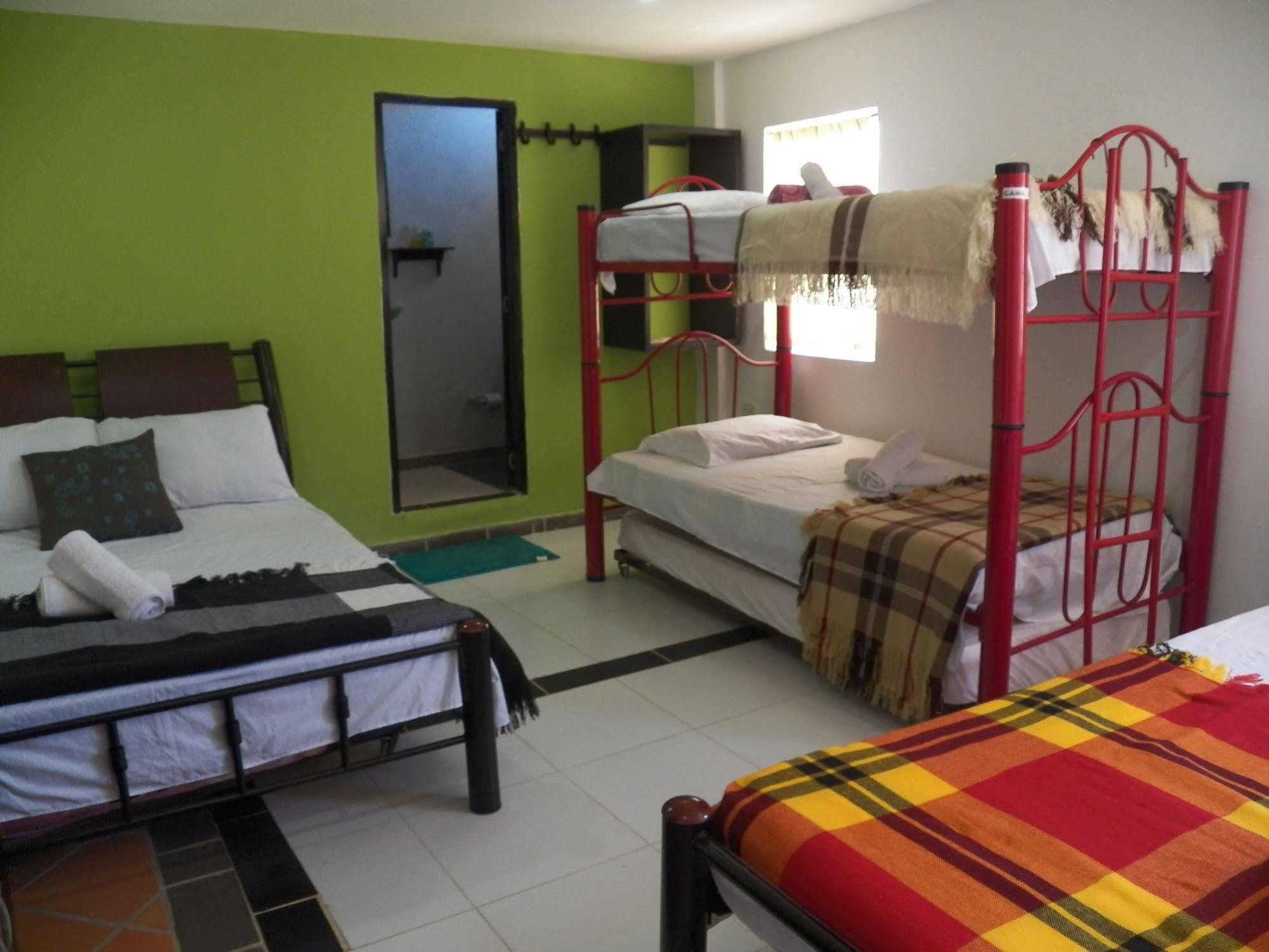 Hostel Green Light Taganga Exterior foto